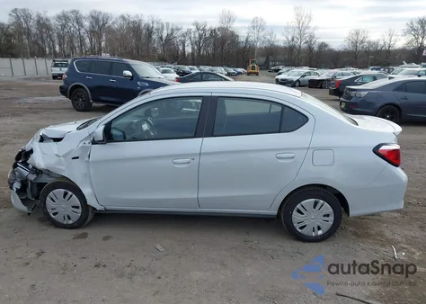 2024 Mitsubishi Mirage G4 Es z USA, uszkodzony, nr VIN ML32FUFJ9RHF15775